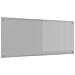 Pannello di schiena per cucina  Grigio chiaro 120x50x0,6 cm in vetro temperato - Foto miniatura 1