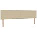 Testata letto design semplice verde chiaro grigio 200 cm in tessuto corduroy - Foto miniatura 1