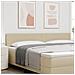 Testata letto design semplice verde chiaro grigio 200 cm in tessuto corduroy - Foto miniatura 2