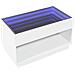 Tavolino da Salotto con LED Infinity Bianco 90x50x50 cm - Foto miniatura 5