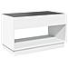 Tavolino da Salotto con LED Infinity Bianco 90x50x50 cm - Foto miniatura 8