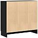 Mobile per libri  Nero Rovere 82,5x30,5x80 cm in legno ingegnerizzato - Foto miniatura 6