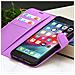 Custodia A Portafoglio Per Iphone 8 Plus / 7 Plus Supporto E Linguetta Magnetica, Viola - Foto miniatura 4