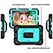 Custodia Per Ipad Pro 11/air 5/4 Con Supporto E Tracolla Turchese - Foto miniatura 3