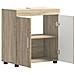 Mobile per lavabo da bagno TULUM rovere sonoma 60 x 34 x 63 cm - Foto miniatura 5