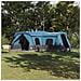 Tenda con tetto con archiviazione Blu 680 x 510 x 210 cm - Foto miniatura 2