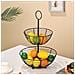 E-8129 Cesto di frutta a più livelli per l'arredamento della cucina moderna - Foto miniatura 2
