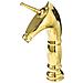 Rubinetto per lavabo da bagno, Blackswan, tipo M275 Unicorn, modello medio oro, misura 27,2 cm - Foto miniatura 1