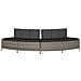 Panche Vasca Idromassaggio con Cuscini 2pz in Polyrattan Grigio - Foto miniatura 4