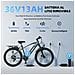 Bicicletta Elettrica S800- 26 Pollici E-bike 250w Batteria Rimovibile 36v10ah Autononomia 30-60km Con Ripiani - Foto miniatura 2