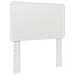 Struttura del letto Bianco 90 x 190 cm Legno Ingegnerizzato - Foto miniatura 7