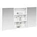 Set di Armadi da Bagno con lo scaffale 3 pcs 100 x 10,5 x 50 cm - Foto miniatura 3