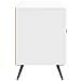 Mobile TV Bianco Lucido 99 x 34,5 x 50 cm Legno ingegnerizzato - Foto miniatura 5