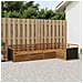Set di divani da esterno 5 pcs Naturale 323 x 164,5 x 73 cm - Foto miniatura 2