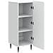 Credenza Bianco 34,5 x 33 x 92 cm Legno ingegnerizzato - Foto miniatura 5