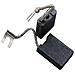 Spazzole di carbone per Bosch GSH 27 - 6,3 x 16 x 22 mm - coppia - Foto miniatura 2