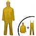 Impermeabile Giallo Resistente A 2 Pezzi Con Cappuccio Xxl - Foto miniatura 1