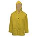 Impermeabile Giallo Resistente A 2 Pezzi Con Cappuccio Xxl - Foto miniatura 4