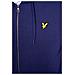 Lyle&scott Zip Trough Hoodie Felpa Uomo Taglia Xl - Foto miniatura 5