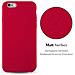 Custodia Compatibile Con Apple Iphone 6 / Iphone 6s In Frost Rosso - Coperchio Protettivo In Silicone Tpu Flessibile - Foto miniatura 3