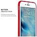 Custodia Compatibile Con Apple Iphone 6 / Iphone 6s In Frost Rosso - Coperchio Protettivo In Silicone Tpu Flessibile - Foto miniatura 7