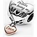 Ciondolo A Formare Di Cuore ""love You Mum"", 1.68 Cm, Multicolore - Foto miniatura 5