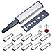 Push-to-open Door Catture 10 Pacchetti Armadio Spinta Magnetica Cattura Fermo Di Rilascio Per La Cucina Armadio Porta Chiusura Gabinetto Push Open Tocco Spinta Chiudi Cassetto Opener Armadio Chiusura Closer - Foto miniatura 1