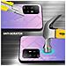 Custodia Compatibile Con Oppo A94 5g In Rosa - Blu - Coperchio Protettivo Bicolore In Vetro Temperato E Silicone Tpu - Foto miniatura 2