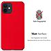 Custodia Compatibile Con Apple Iphone 12 Mini (5,4 Zoll) In Rosso Metallo - Hard Case Coperchio Protettivo In Look Metallico Contro I Graffi E Gli Urti - Foto miniatura 3