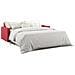 Megan Divano Letto Matrimoniale In Microfibra Smacchiabile T11 Rosso - Foto miniatura 9