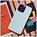 Cover Per Iphone 14 Pro Max Ibrida Semirigida Sottile Leggera Blu Ghiaccio - Foto miniatura 3