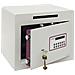 Forma Evolution 150040-sl Cassaforte Con Chiave E Codice | Cassetta Di Sicurezza Con Fessura, Apertura Con Tastiera E Chiave | cassaforte Elettronica Per Casa, Doppia Sicurezza | 30x38,5x30cm | 27l - Foto miniatura 1