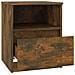 Comodini Rovere Fumo 2 Pz 40x40x50 Cm Legno Multistrato - Foto miniatura 5