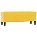 Panca Giallo 100x35x41 Cm In Velluto - Foto miniatura 2