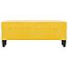Panca Giallo 100x35x41 Cm In Velluto - Foto miniatura 3