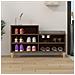 Scarpiera Rovere Marrone 102x36x60 Cm In Legno Multistrato - Foto miniatura 3