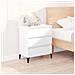 Credenza Bianca 60x35x70 Cm In Legno Multistrato - Foto miniatura 1