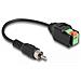 Delock Cavo Rca Da Spina A Adattatore Per Morsettiera Con Pulsante Da 15 Cm - Foto miniatura 2