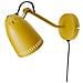 Lampada Da Parete In Metallo Dynamo Giallo Senape Opaco - Foto miniatura 3