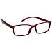PR14A100 occhiali di moda Unisex Rettangolo Montatura piena Nero, Rosso - Foto miniatura 3