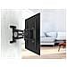 Hama 00220839 Supporto TV a parete 3,05 m (120") Nero, Bianco - Foto miniatura 1
