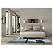 Letto Contenitore Imbottito 200x200  Similpelle Tortora Antea - Foto miniatura 2