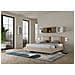 Letto Contenitore Imbottito 200x200  Similpelle Tortora Antea - Foto miniatura 4