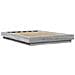 Giroletto Luci LED Grigio Sonoma 140x190 cm Legno Multistrato - Foto miniatura 6