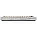 Giroletto Luci LED Grigio Sonoma 140x190 cm Legno Multistrato - Foto miniatura 7