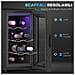 Cantinetta Vino Refrigerata per 8 Bottiglie, Capacità 21L, Display Touch e Ripiani Regolabili, Nero - Foto miniatura 3
