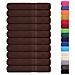 Asciugamani Per Sauna 10pz Marrone 80x200cm 360g/m 100% Cotone - Foto miniatura 2