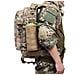Custodia Tattica Per Borraccia, Supporto Compatibile Con Molle Per Escursionismo Black - Foto miniatura 3