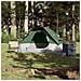 Tenda da Campeggio a Cupola per 2 Persone Verde Impermeabile - Foto miniatura 2