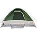 Tenda da Campeggio a Cupola per 2 Persone Verde Impermeabile - Foto miniatura 6